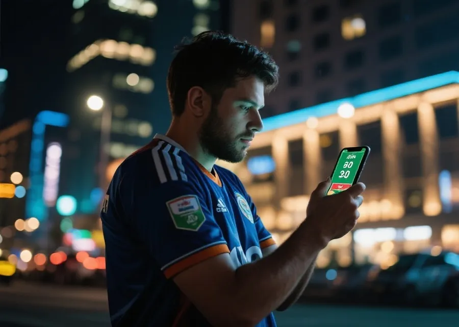 手機查詢比分情境